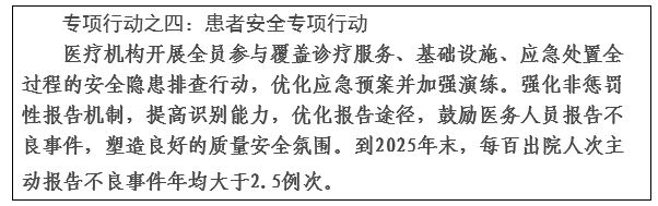 关于开展全面提升医疗质量行动（2023-2025年）的通知(图4)